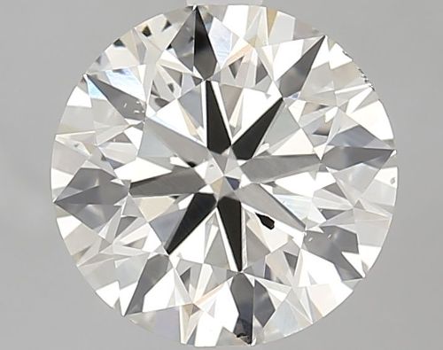 3.04ct K SI2 Rare Carat Ideal Cut Round Lab Grown Diamond