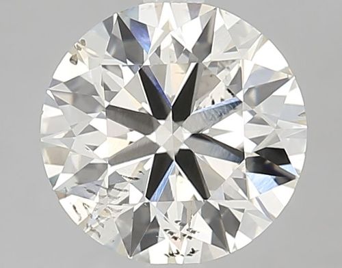 2.57ct K SI1 Rare Carat Ideal Cut Round Lab Grown Diamond