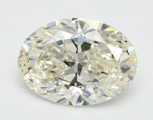 1.72ct J SI1 Rare Carat Ideal Cut Oval Lab Grown Diamond