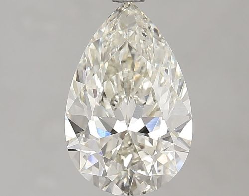 2.56ct J SI1 Rare Carat Ideal Cut Pear Lab Grown Diamond