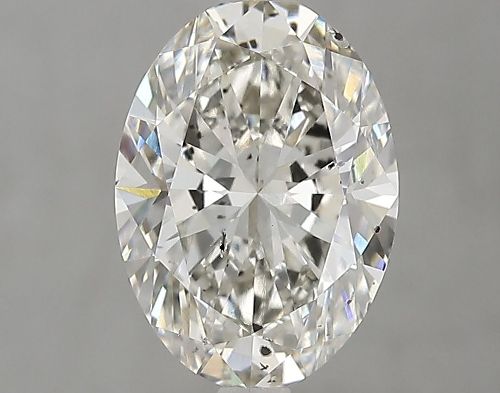 2.50ct J SI2 Very Good Cut Oval Lab Grown Diamond