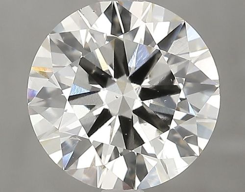 2.75ct K SI1 Rare Carat Ideal Cut Round Lab Grown Diamond