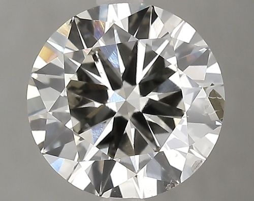 3.00ct K SI2 Very Good Cut Round Lab Grown Diamond