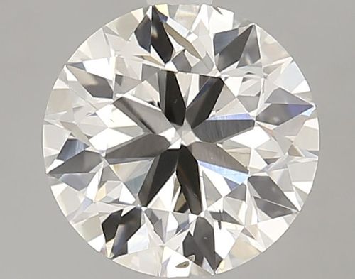 2.51ct J SI2 Very Good Cut Round Lab Grown Diamond