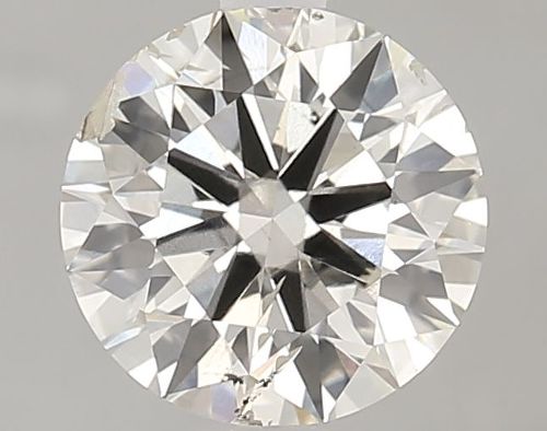 2.01ct J SI2 Rare Carat Ideal Cut Round Lab Grown Diamond