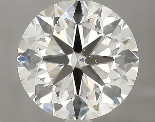 3.03ct K VS2 Very Good Cut Round Lab Grown Diamond