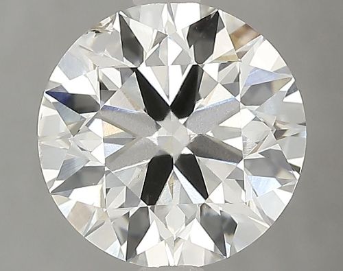 2.60ct J SI1 Rare Carat Ideal Cut Round Lab Grown Diamond