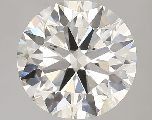 2.71ct K VS2 Rare Carat Ideal Cut Round Lab Grown Diamond