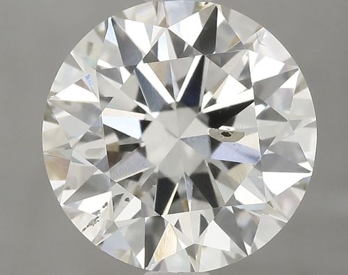 2.51ct J SI2 Excellent Cut Round Lab Grown Diamond