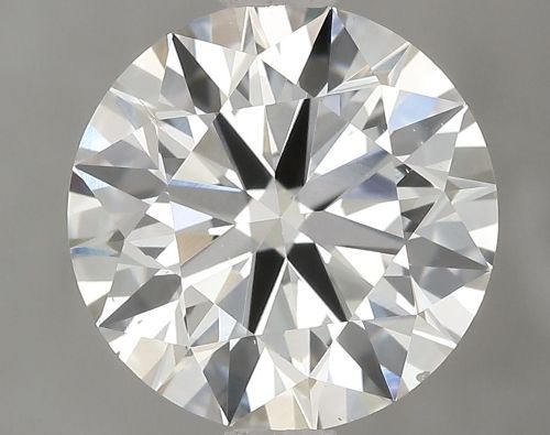 2.43ct J SI1 Rare Carat Ideal Cut Round Lab Grown Diamond