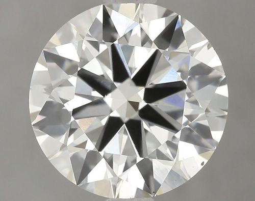 2.57ct J VS2 Rare Carat Ideal Cut Round Lab Grown Diamond