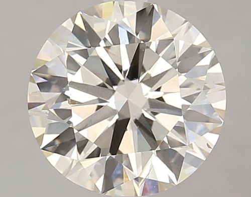 2.71ct K SI1 Rare Carat Ideal Cut Round Lab Grown Diamond