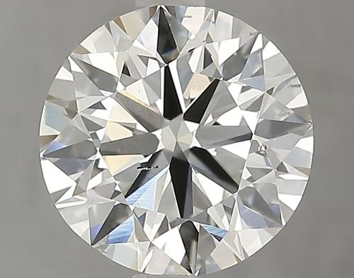 2.51ct J SI1 Rare Carat Ideal Cut Round Lab Grown Diamond