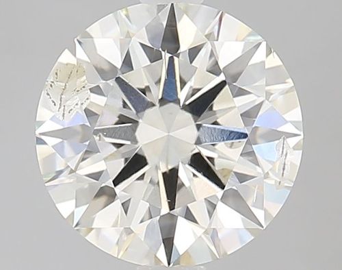 2.01ct K SI2 Rare Carat Ideal Cut Round Lab Grown Diamond