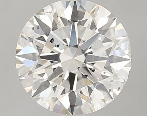 2.22ct J SI2 Excellent Cut Round Lab Grown Diamond