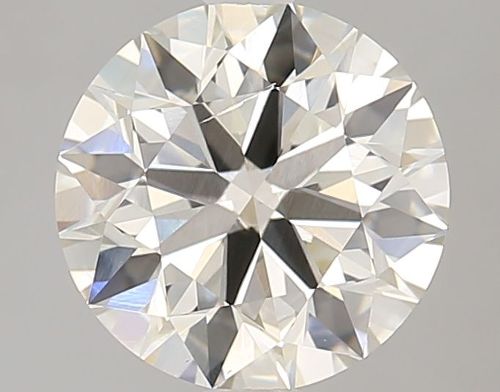 2.16ct K SI1 Rare Carat Ideal Cut Round Lab Grown Diamond