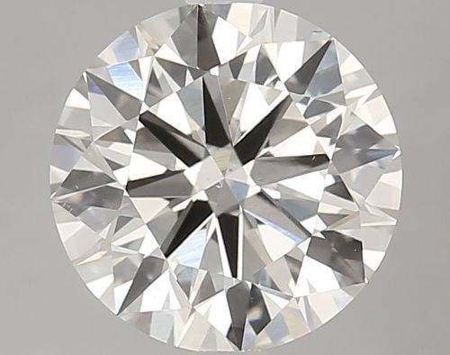 2.74ct K VS2 Rare Carat Ideal Cut Round Lab Grown Diamond