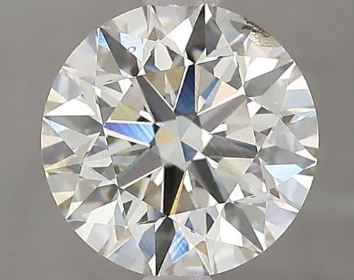 2.13ct J SI2 Excellent Cut Round Lab Grown Diamond