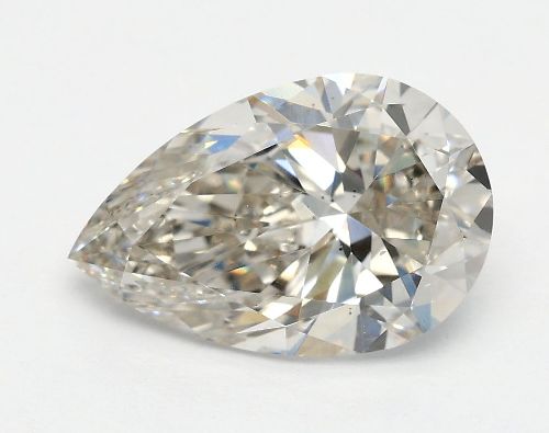 2.00ct J VS2 Very Good Cut Pear Lab Grown Diamond