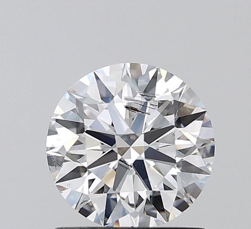 1.11ct D SI2 Rare Carat Ideal Cut Round Lab Grown Diamond