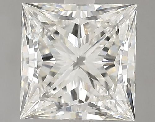 2.50ct I VS2 Rare Carat Ideal Cut Princess Lab Grown Diamond