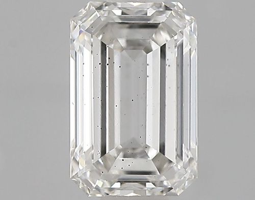 1.00ct H SI2 Very Good Cut Emerald Lab Grown Diamond