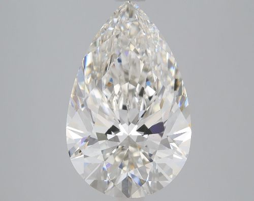 3.29ct H VS1 Rare Carat Ideal Cut Pear Lab Grown Diamond