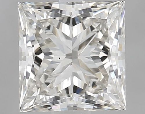 2.59ct I VS2 Rare Carat Ideal Cut Princess Lab Grown Diamond