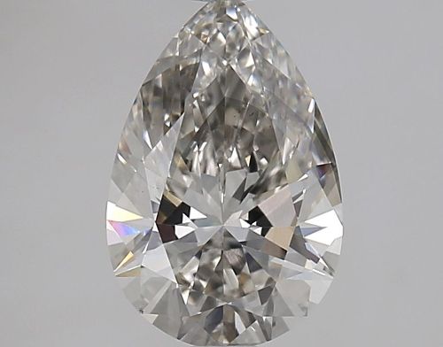 1.63ct H SI1 Rare Carat Ideal Cut Pear Lab Grown Diamond