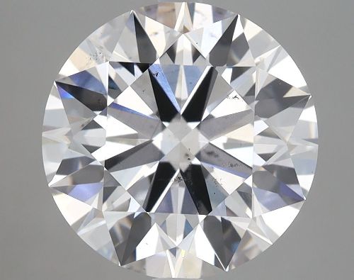 5.02ct G SI1 Rare Carat Ideal Cut Round Lab Grown Diamond