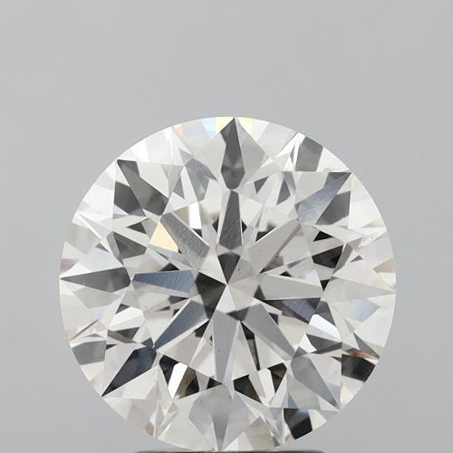 3.23ct H VS1 Rare Carat Ideal Cut Round Lab Grown Diamond