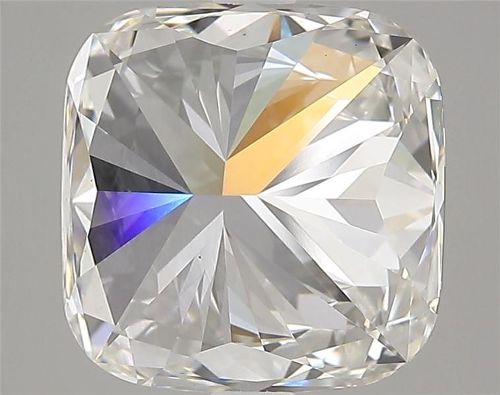 3.25ct H VS2 Rare Carat Ideal Cut Cushion Lab Grown Diamond