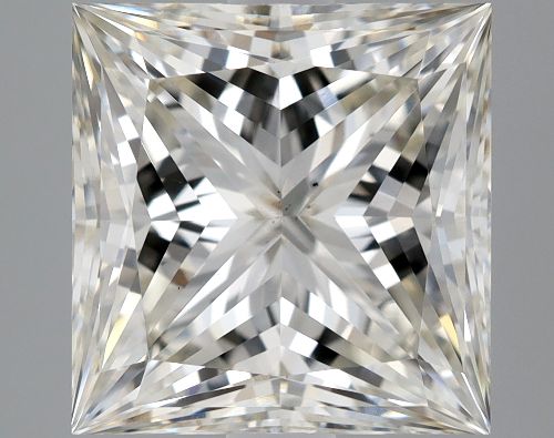 2.76ct I VS2 Rare Carat Ideal Cut Princess Lab Grown Diamond