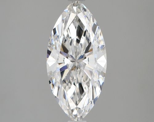 1.65ct F VS2 Rare Carat Ideal Cut Marquise Lab Grown Diamond