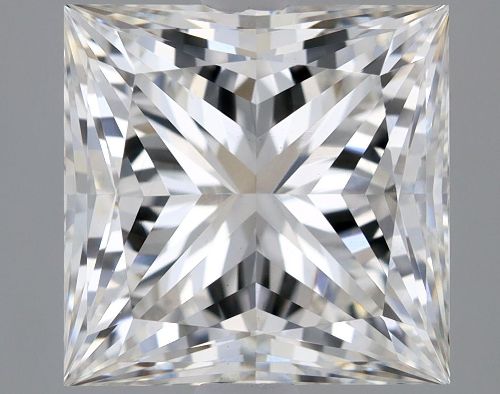 2.69ct H VS1 Rare Carat Ideal Cut Princess Lab Grown Diamond