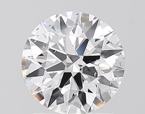 1.55ct D SI2 Excellent Cut Round Lab Grown Diamond