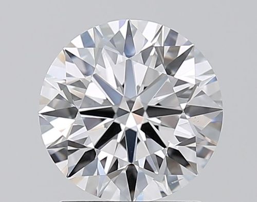 1.70ct D SI1 Rare Carat Ideal Cut Round Lab Grown Diamond