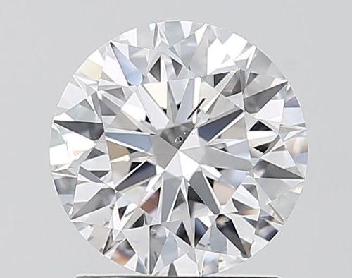 1.57ct D SI1 Rare Carat Ideal Cut Round Lab Grown Diamond