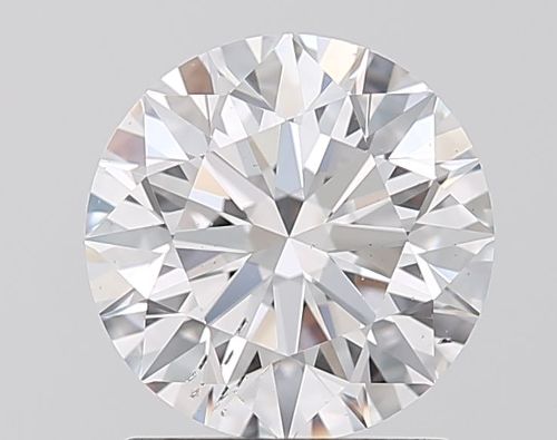 1.61ct D SI1 Excellent Cut Round Lab Grown Diamond