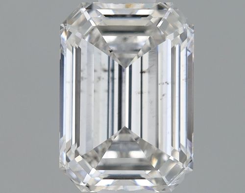 0.99ct F SI1 Rare Carat Ideal Cut Emerald Lab Grown Diamond