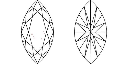 1.68ct G VS1 Very Good Cut Marquise Lab Grown Diamond