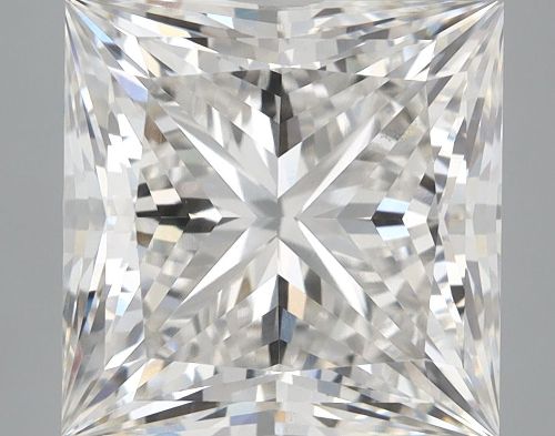 6.08ct G VS1 Rare Carat Ideal Cut Princess Lab Grown Diamond