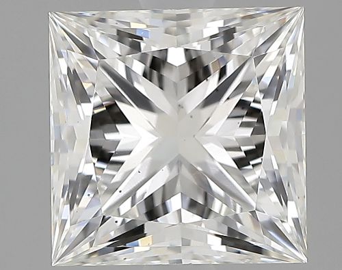 2.25ct H VS2 Rare Carat Ideal Cut Princess Lab Grown Diamond