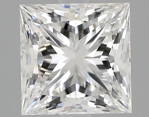 2.46ct H VS1 Rare Carat Ideal Cut Princess Lab Grown Diamond