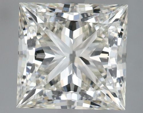 3.42ct I VVS2 Rare Carat Ideal Cut Princess Lab Grown Diamond