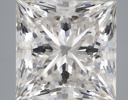 7.41ct G VS1 Rare Carat Ideal Cut Princess Lab Grown Diamond