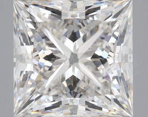 7.13ct G VS1 Rare Carat Ideal Cut Princess Lab Grown Diamond