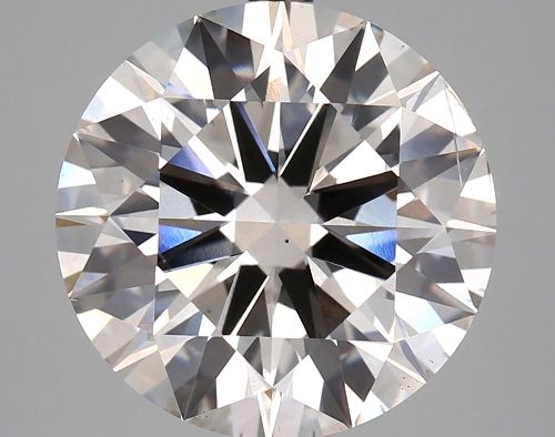 6.03ct I VS2 Rare Carat Ideal Cut Round Lab Grown Diamond