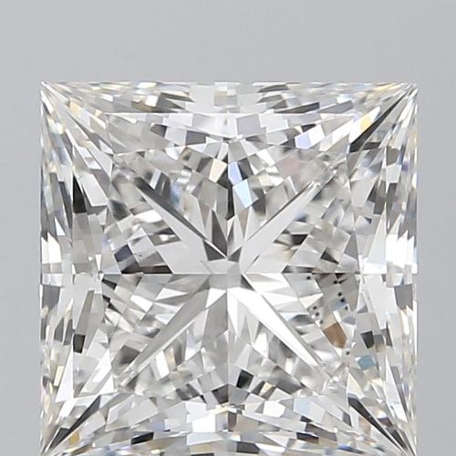6.31ct G VS1 Rare Carat Ideal Cut Princess Lab Grown Diamond