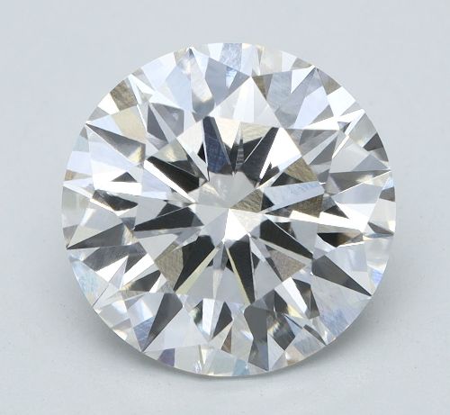 3.27ct H VVS1 Rare Carat Ideal Cut Round Lab Grown Diamond